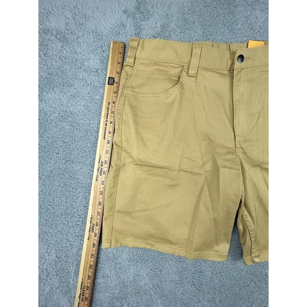 Carhartt Men's Force Relaxed Fit Work Shorts Size 38 Beige 9